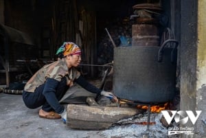 Hanoi: Cu Da-sojasausdorp of hoed- en wierookdorp