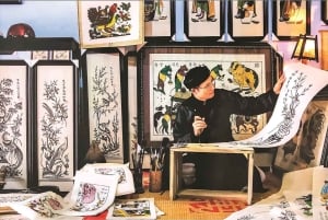 Hanoi Dong Ho Painting Village & Clay Statue Making Village