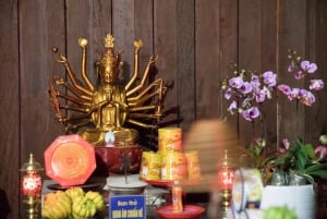 Hanoi: Dong Ho-malerbyen og Dau-pagoden med frokost