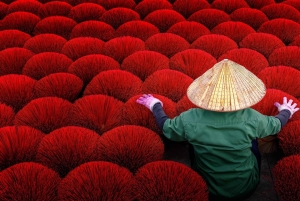 Hanoi: Du Du Sculpture Village or Hat & Incense Village