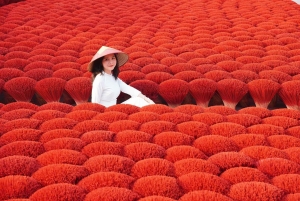 Hanoi: Du Du Sculpture Village or Hat & Incense Village