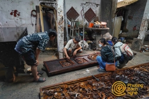Hanoi: Du Du Sculpture Village or Hat & Incense Village