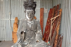 Hanoi: Du Du Sculpture Village or Hat & Incense Village