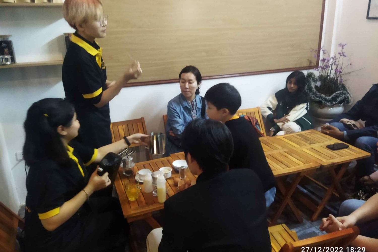 Hanoi æggekaffe-undervisning