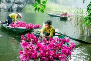 Hanoi: villaggio del ricamo o Tràng An, grotte di Mua e antica Hoa Lu