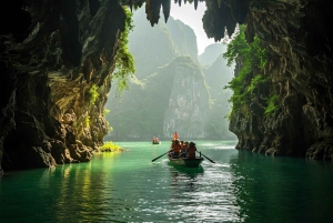 Hanoi: Utforska Tam Coc med bambubåt och besök fågelparken