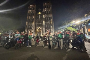 Hanoi: Ruta gastronómica y turística en moto con 7 degustaciones