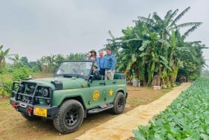 Hanoi: Mat, kultur, sightseeing och nöjen - Army Jeep Tour