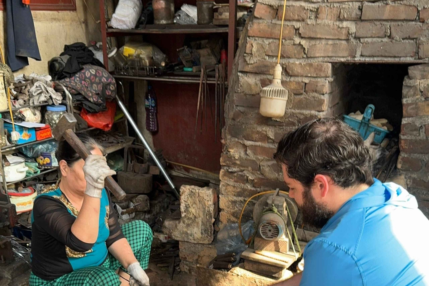 Hanoi: Smi i ild – tradisjonelle knivsmeder