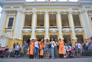 ハノイ：ヴェスパで行く市内と田園地帯の1日ツアー