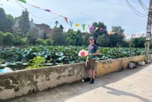 Hanoi: Rökelsebyn, hatttillverkning, lack och tåggatan