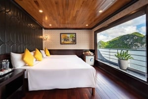 Hanoi: Ha Long-bukten og Cat Ba-øya 3-dagers med 4-stjerners cruise