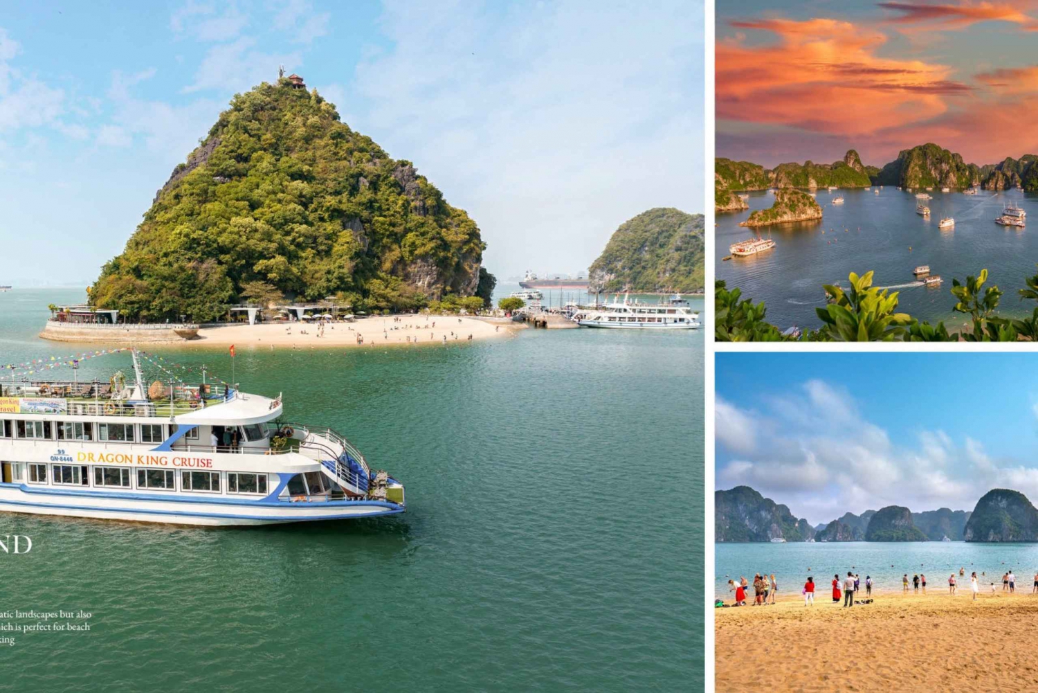 Hanoi: Ha Long Bay Cruise Day Tour visit Titop island & Cave