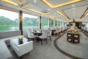 Hanoi: Ha Long Bay Tagesausflug - Luxuskreuzfahrt & Mittagsbuffet