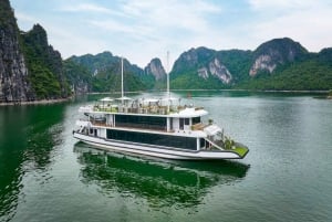 Hanoi: Ha Long Bay Tagesausflug - Luxuskreuzfahrt & Mittagsbuffet