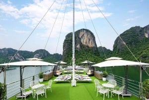 Hanoi: Ha Long Bay Tagesausflug - Luxuskreuzfahrt & Mittagsbuffet