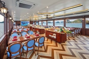Hanoi: Ha Long Bay Hercules 5* Day Cruise, Buffet + Jacuzzi
