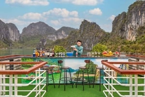 Hanoi: Ha Long Bay Hercules 5* Day Cruise, Buffet + Jacuzzi