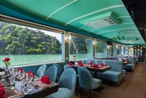 Hanoi: Ha Long Bay Hercules 5* Day Cruise, Buffet + Jacuzzi
