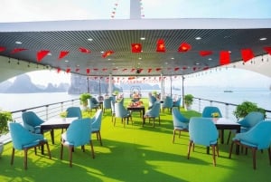 Hanoi: Ha Long Bay Hercules 5* Day Cruise, Buffet + Jacuzzi