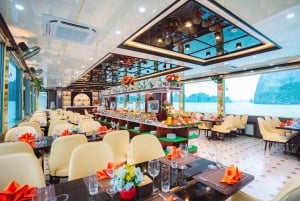 Hanoi: Ha Long Bay Hercules 5* Day Cruise, Buffet + Jacuzzi
