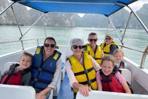 Hanói: Cruzeiro de luxo de um dia na Baía de Ha Long - Caiaque, Titop, Gruta