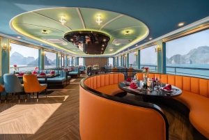 Hanói: Cruzeiro de luxo de um dia na Baía de Ha Long - Caiaque, Titop, Gruta