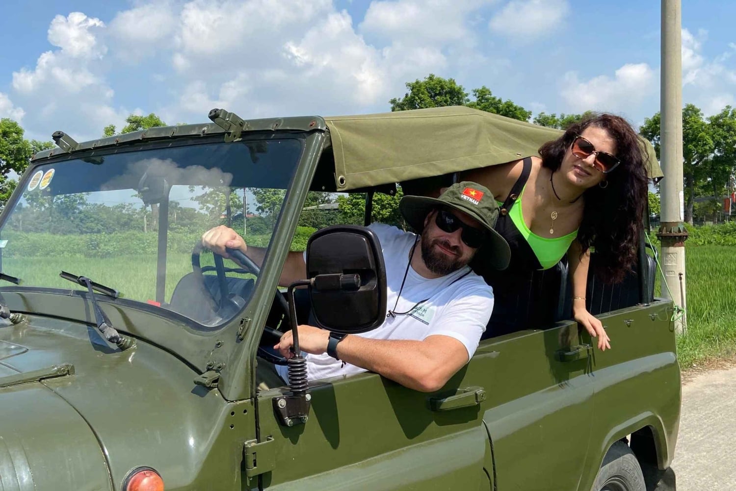 Halbtägige Jeep-Tour durch Hanoi: Geschichte, Co Loa-Zitadelle & Umgebung