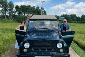 Halbtägige Jeep-Tour durch Hanoi: Geschichte, Co Loa-Zitadelle & Umgebung