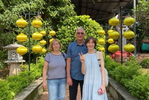 Hanoi: Halvdags Vespa-tur: Förstäder och historia Co Loa Citadel