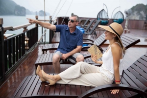 Hanoi: Halong Bay 2-dages luksuskrydstogt med privat balkon