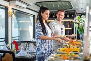 Baie d'Halong : Croisière de luxe d'une journée avec buffet, kayak, baignade