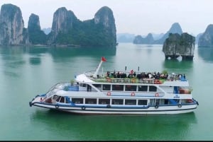 Hanoi : Halong-Ausflug 5-Sterne-Luxuskreuzfahrt mit Buffet