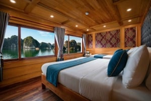 Vanuit Hanoi: Ha Long & Lan Ha Bay 2-daagse cruise met maaltijden