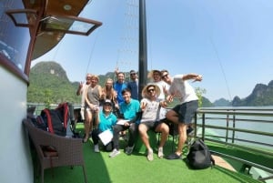 Hanoi: Halong, Lan Ha Bay Cruise biking, kayaking, meals,bus