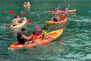 Hanoi: Crucero por la Bahía de Halong y Lan Ha con traslado en limusina