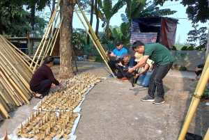 Hanoi: Käsiviuhkakylä ja bambu-sudenkorentokylä & lounas