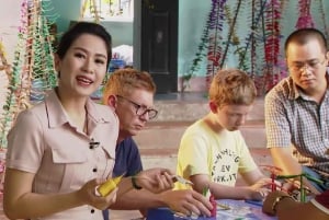 Hanoi: Handfächer-Dorf und Bambuslibellen-Dorf & Mittagessen