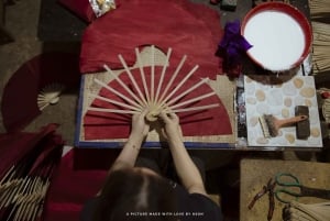 Hanoi: Handfächer-Dorf und Bambuslibellen-Dorf & Mittagessen