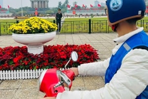 Hanoi Highlights Vespa Tour Half-day with Street Food & Fun