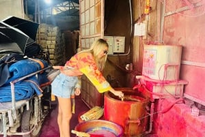 Hanoi: Røkelseslandsby, koniske hatter og Van Phuc Silk Tour