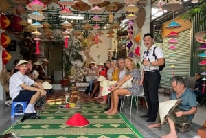 Hanoi: Røkelseslandsby, koniske hatter og Van Phuc Silk Tour