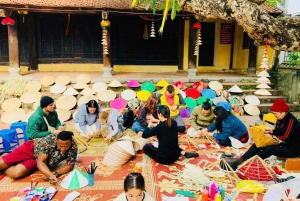 Hanoi : visite guidée d'une journée sur l'encens, les chapeaux coniques et l'art thaïlandais
