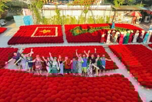 Hanoi: suitsukekylä, hattukäsityö, lakkatyö ja kaupungin nähtävyydet