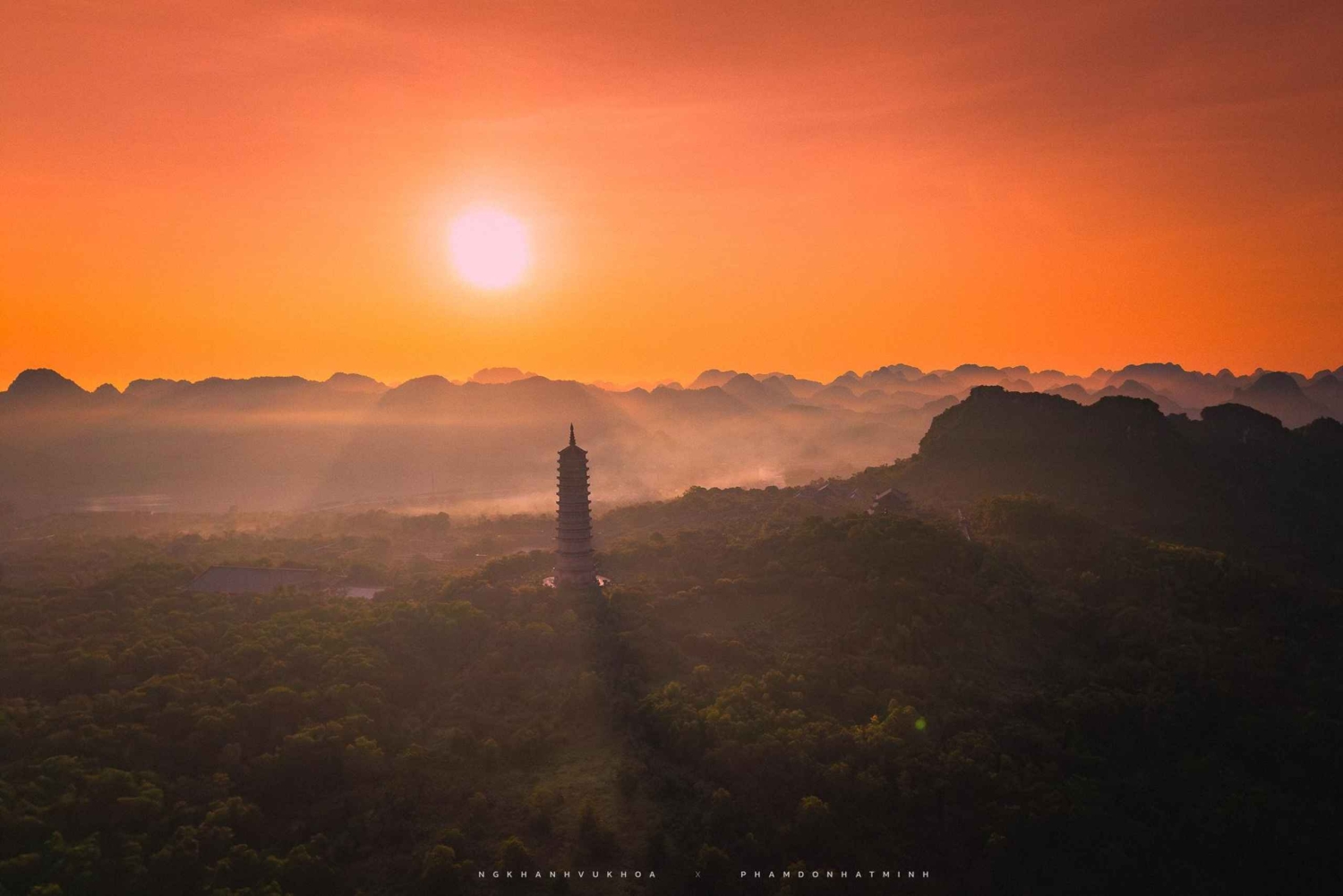 Hanoi Keo Pagoda eller Tam Chuc Den största pagoden i världen