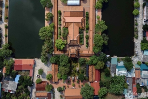 Hanoi Keo Pagoda eller Tam Chuc Den största pagoden i världen