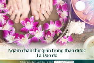 Hanoi Lá Spa 16 : Fotmassage 60'