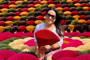 ハノイ：漆器＆ボーティブペーパー村、またはお香＆帽子