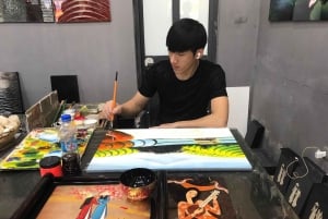 ハノイ：漆器＆ボーティブペーパー村、またはお香＆帽子