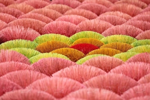 Hanoi: Lacquerware & Votive Paper Villages Or Incense & Hat